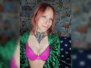 tearprincess redhead cam babe loves takes hot cum from her horny pussy