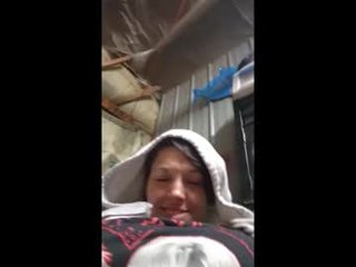 roughandwet28 big tits webcam milf pleasing her pussy in the bed