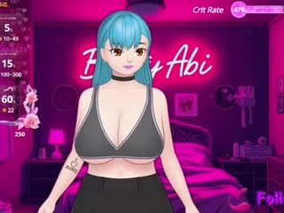 bustyabi cam babe with big tits in private live sex show
