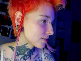 littlespacemouse tattooed cam girl likes make deep, sloppy and intense fuck, live XXX camera