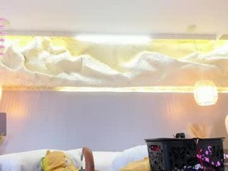 isabella_daniell cam babe cums more times, squirts from ass fucking & soaks the bed with machine cum