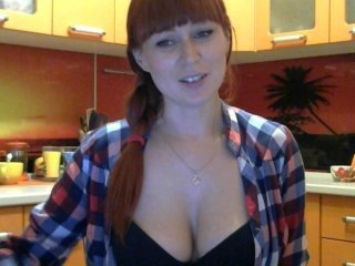 redfury69 redhead cam slut with big tits loves her butthole filled with hot cum