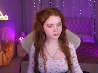 adenacherrys redhead cam babe enjoys great live sex for more experience