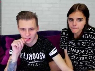 tyler_ema horny couple loves sex between small tits